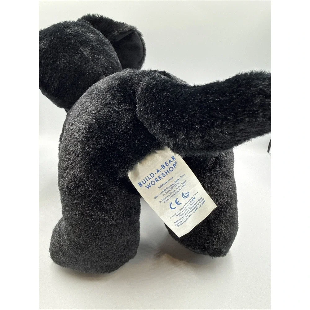 Black Labrador Lab Build a Bear Dog Puppy Plush Stuffed Animal 10